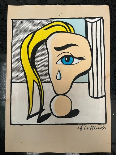 Roy lichtenstein fatto a - lichtenstein, (fatto