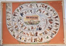 Giochi Di Percorso Giro Dello Zoo Ediz Piccoli Anni ‘30