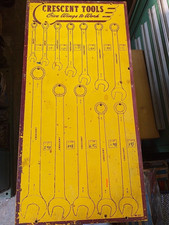 Pannello Espositore in legno Crescent Tools