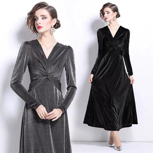 Vestito abito elegante lungo - abito,