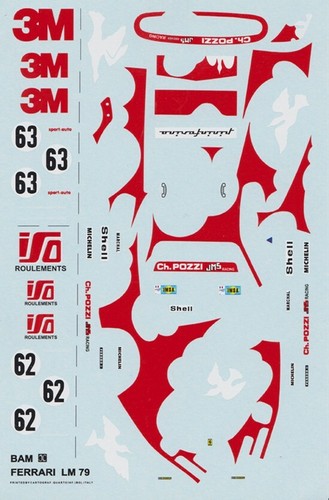 Decals ferrari 512 bb - decals,