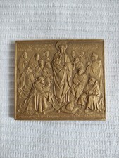Moneta Medaglia Placchetta Bronzo Concilio Ecumenico Vaticano II 1962 - 1965