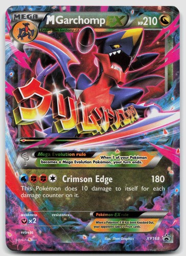 Garchomp xy168 xy promo - m,