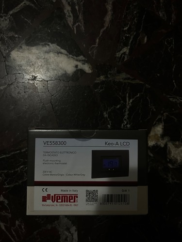 Vemer termostato elettronico - vemer,