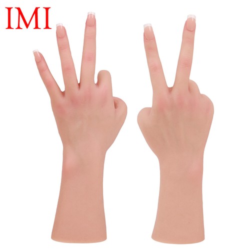 Manichino mano silicone - in,