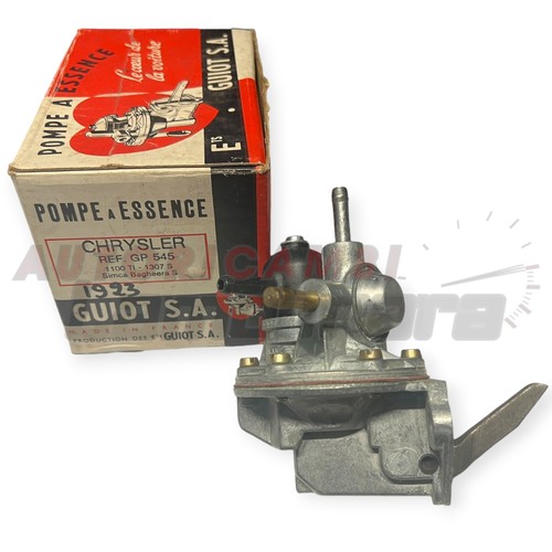 Pompa benzina simca matra - benzina,