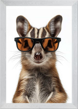 Cool Numbat con occhiali da