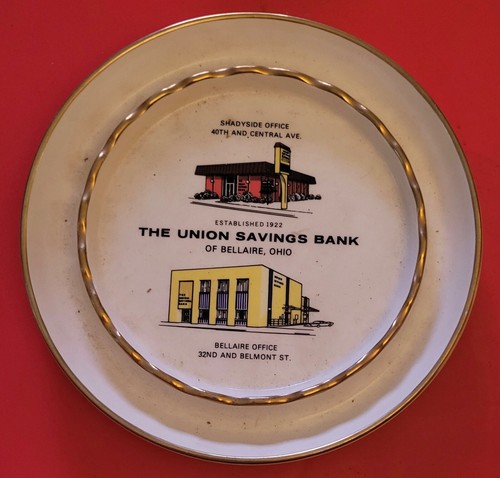 Posacenere union savings bank - union,