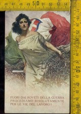 Cartolina Militare Prima Guerra Prestito Nazionale Borgoni ia 297