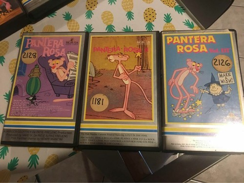Vhs pantera rosa volume - rosa, 1