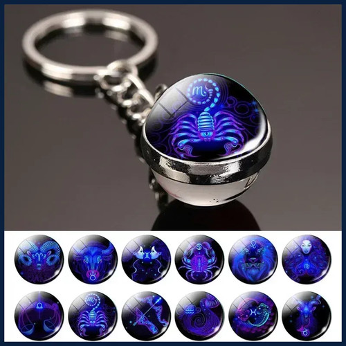 Constellation glass ball - 12,
