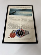 Framed Vintage Original Rolex