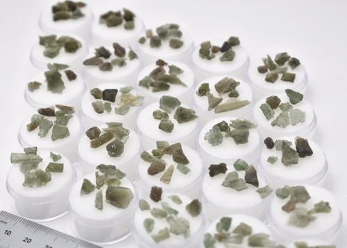 Moldavite grezza lotto - moldavite, 1