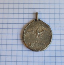WW1 Medaglia Argento Dorato 1914 Bedafon Langal Lectafia Saunno Africa