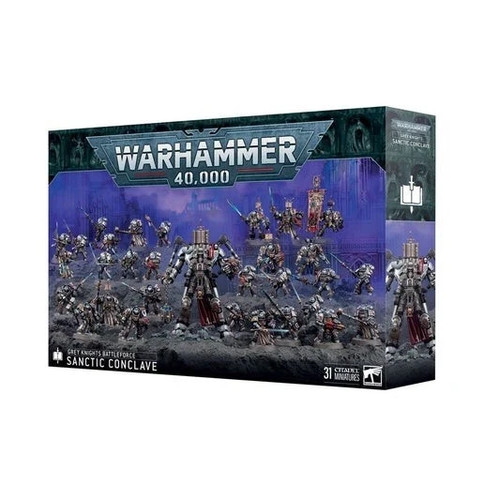Warhammer 40k grey - grey, knights