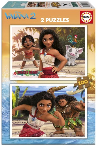 Nuovo puzzle educa - 2x100, pezzi