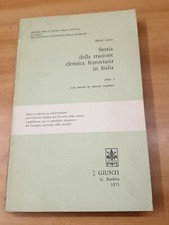 Libro ferrovia Storia della trazione elettrica ferroviaria in Italia  1  M.Loria