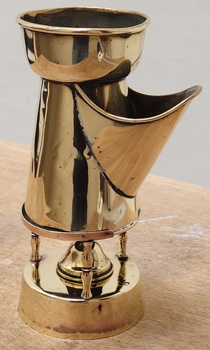 Antique copper shaving mug - copper,