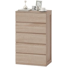 HOMCOM Mobile Cassettiera a 5