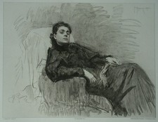 Ilja Efimovich Repin (1844-1930) - Eleonora Duse.
