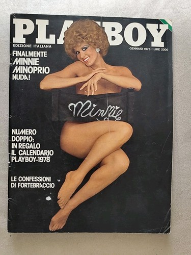 Playboy gennaio 1978 minnie - playboy,