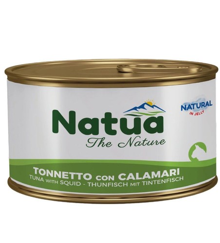 Natua gatto lattina 85gr - natua,