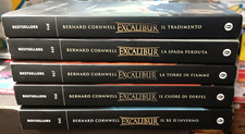 EXCALIBUR Bernard Cornwell saga completa 5 volumi Mondadori bestsellers OTTIMI