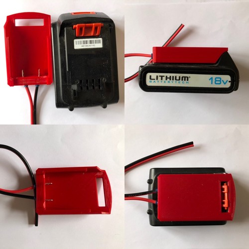 Adattatore batteria black - batteria,