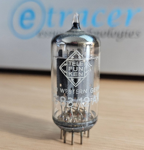 12ax7 telefunken ecc83 smooth - telefunken,