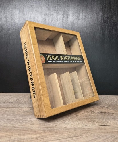 Vintage cigar display case - vintage,