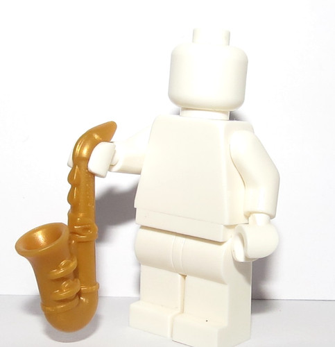 Lego minifigure sassofono non - sassofono,