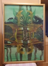 Quadro olio su tela del