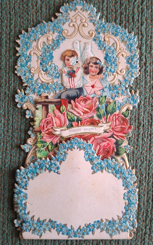 1911 letterina buon natale - letterina,