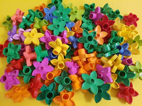 Lego duplo fiori colorati - lego,