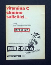 C726 - Advertising Pubblicità- 1953 - RIBERINA VITAMINA C CARLO ERBA
