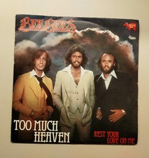 Disco Vinile 45 Giri Bee Gees - Too much heaven