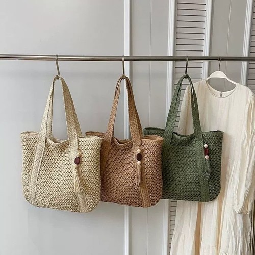 Borsa donna paglia - borsa,