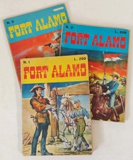 FORT ALAMO RACCOLTE BUFFALO BILL 1/3 completa Ed. Pubbliesse 1966  !!!!!!!
