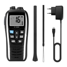 IC-M25 Marine Walkie Talkie Radio VHF 5KM 5W Ricetrasmettitore palmare impermeabile #US