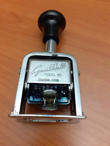 Timbro numeratore automatico