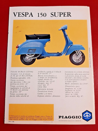 Vespa 150 super - 150, piaggio