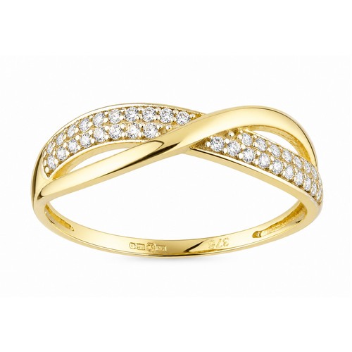 Anello infinito oro - giallo, 9