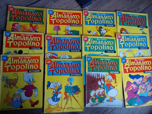 Almanacco topolino annata - topolino,