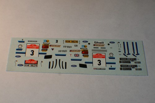 Decal ford escort - ford,