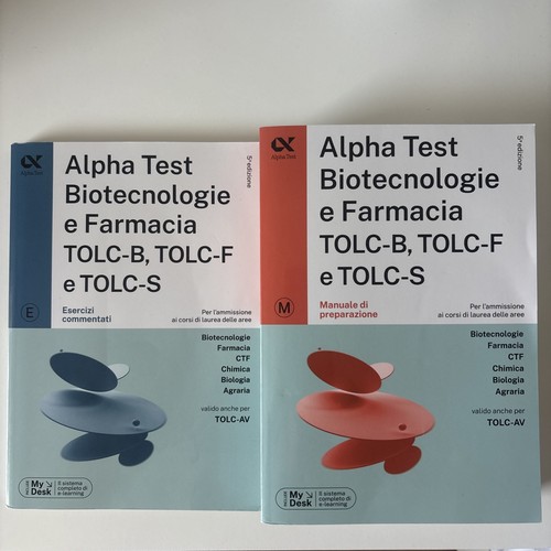 Alpha test biotecnologie - test,