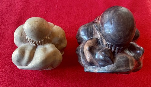Sculture legno buddha - 2, in