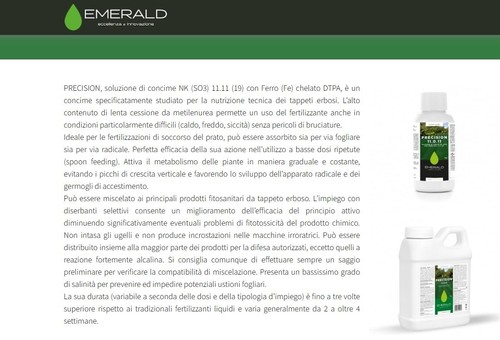 Emerald precision concime - emerald, precision,