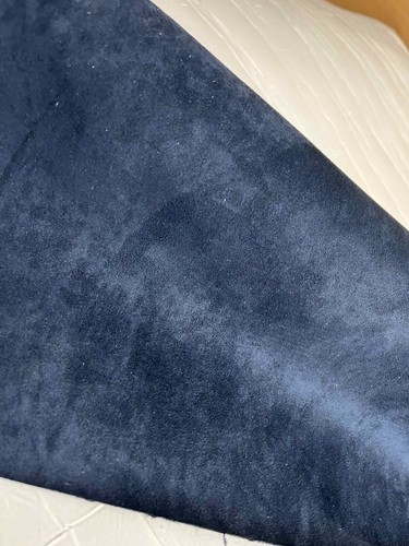 Tessuto microfibra blu - , effetto