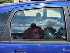 Rear door glass window as2 - rear, (as2