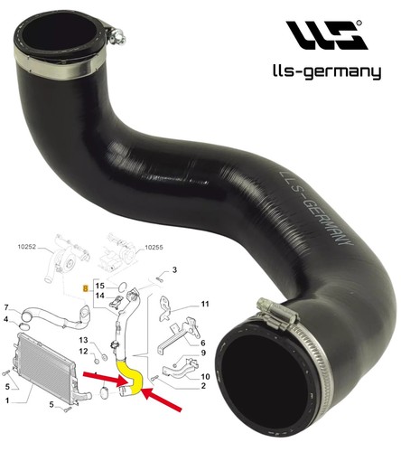 Turboscarico tubo intercooler - turboscarico,